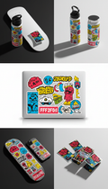 Laptop Vinyl Sticker Pack