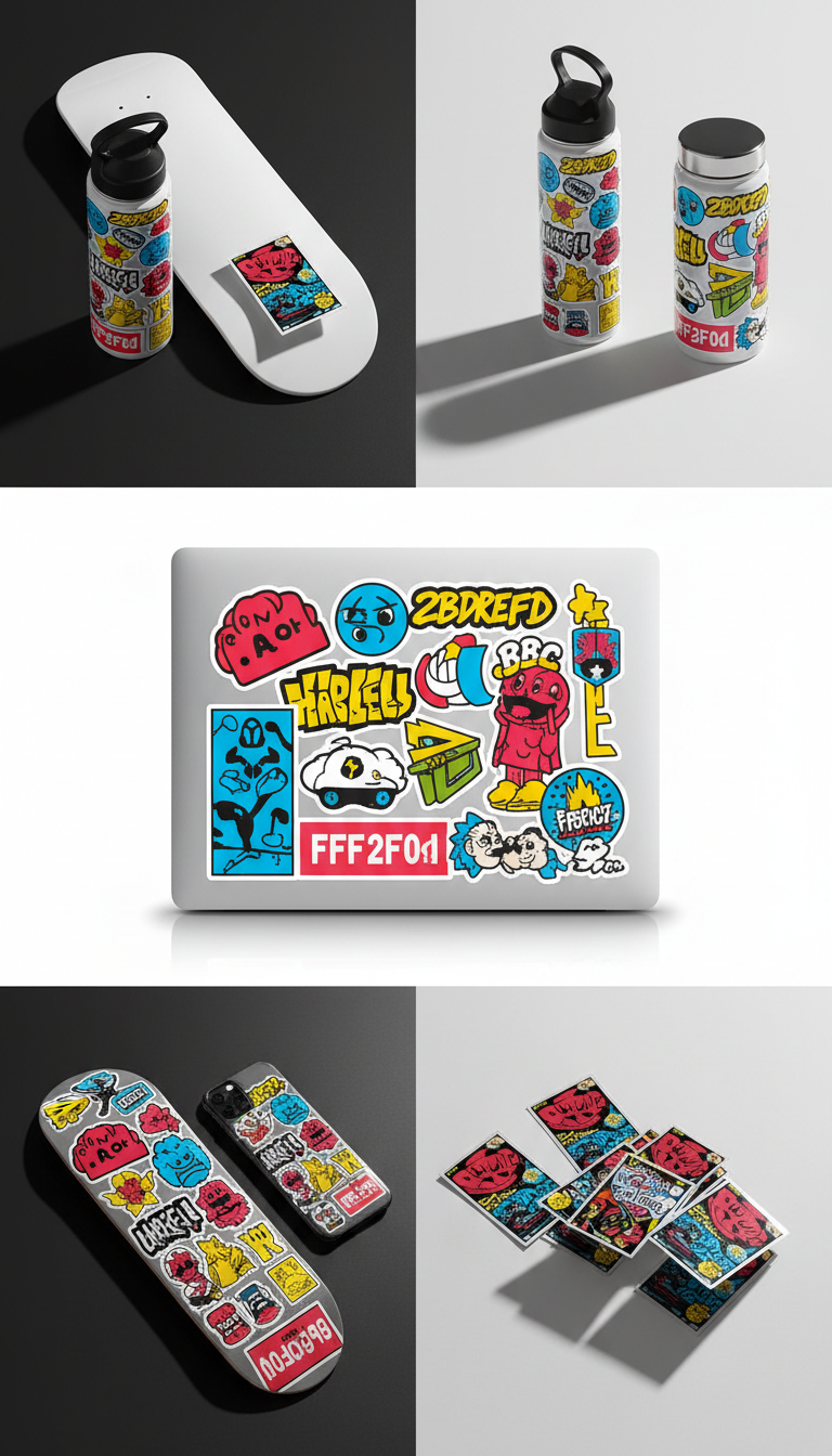 Laptop Vinyl Sticker Pack